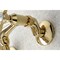 Kingston Brass KS116PB Essex Two Handle Wall Mount Bathroom Faucet, Polished Brass KS116PB - alternate 7